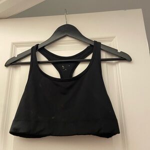 Black Women's Sports Bra